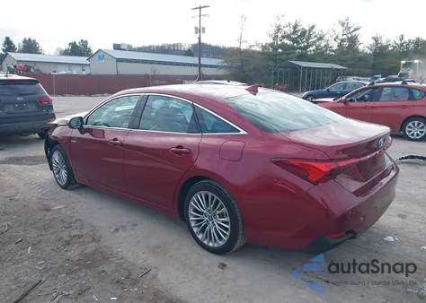 2021 Toyota Avalon Limited Hybrid из США, поврежденный, VIN 4T1DA1AB6MU007551
